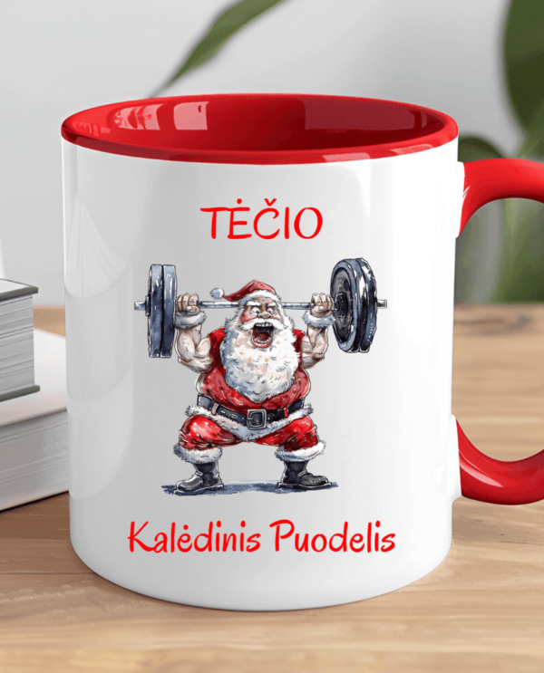 Kalėdinis Tėčio kavos ir arbatos puodelis