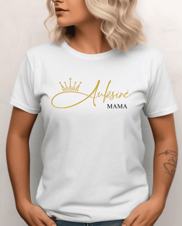 Moteriški marškinėliai Auksinė Mama