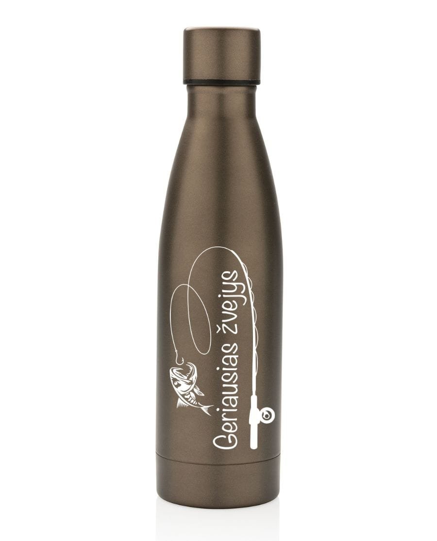 Graviruota termo gertuvė Geriausias žvejys, 500ml