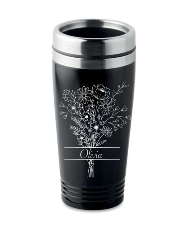 Termo puodelis mamai su vardu 400ml Termo puodelis mamai su vardu 400ml