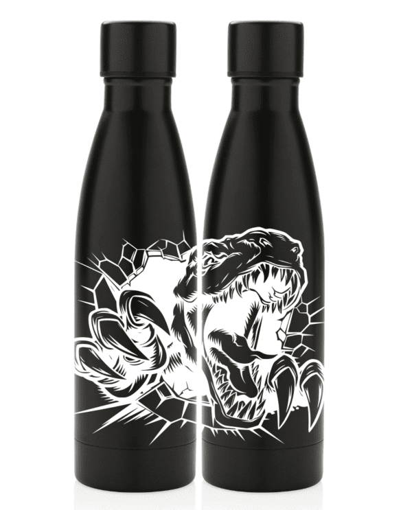 Graviruota termo gertuvė Dinozauras, 500ml Graviruota termo gertuvė Dinozauras, 500ml
