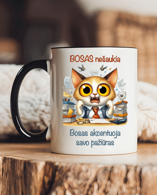 Puodelis Bosui Bosas nešaukia Puodelis Bosui Bosas nešaukia