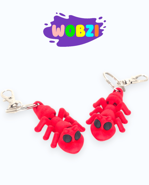 3D Raktų pakabukas „Skruzdėlytė“