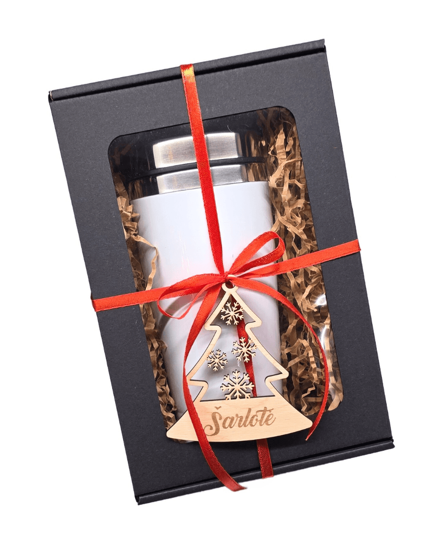 Dovanų rinkinys Kalėdoms Karšta kava