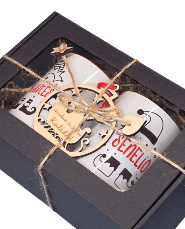 Kalėdinis dovanų rinkinys Seneliui ir Močiutei