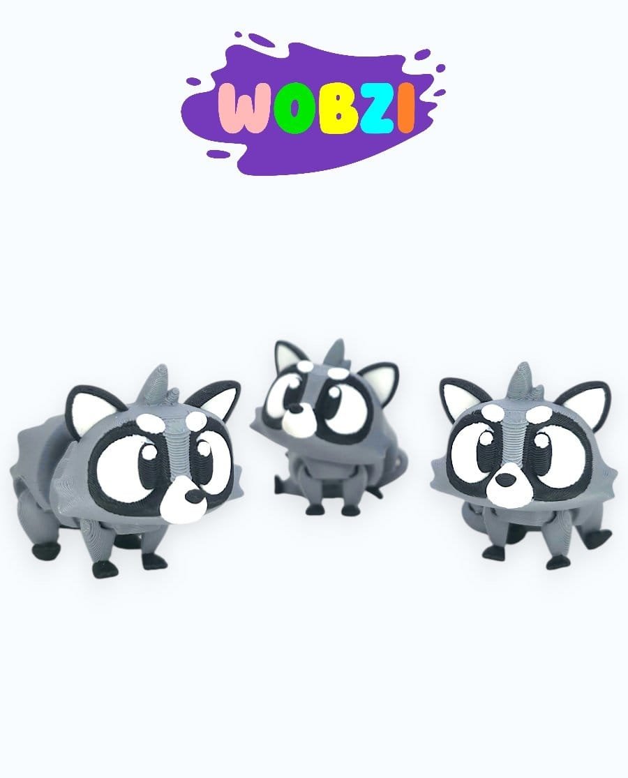 3D Raktų pakabukas "Meškėnas Raccoon"